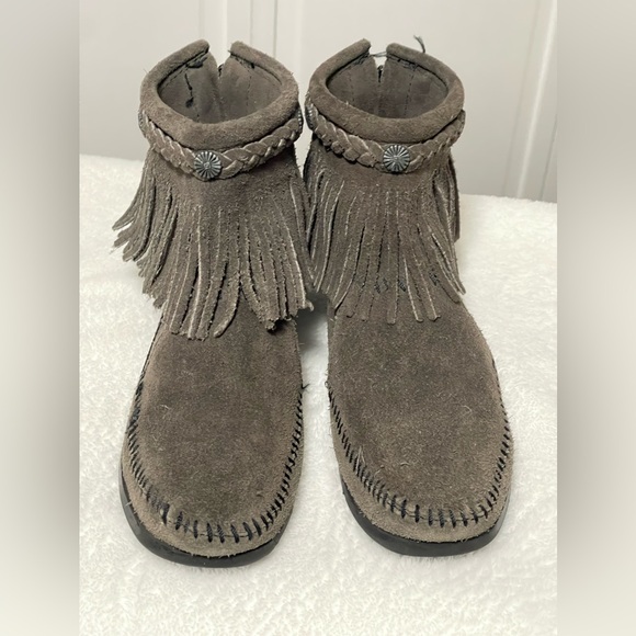 Minnetonka high top back zip boot - Picture 1 of 6